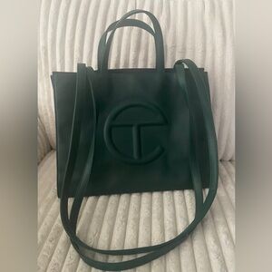 Gently Used - Telfar Medium Shopping Bag - Dark Olive